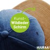 Huuraa Snapback Cap Jugend Feuerwehr Schriftzug Geschenk Denim Jugend Feuerwehr