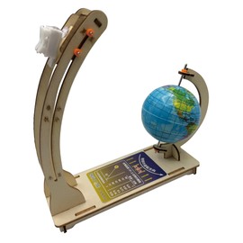 Earth Sunogi Konoshi Education Craft Kit, Moving the Sun to Know the Seasons of the World, Earth, Wooden, Science Education, Science Experiments