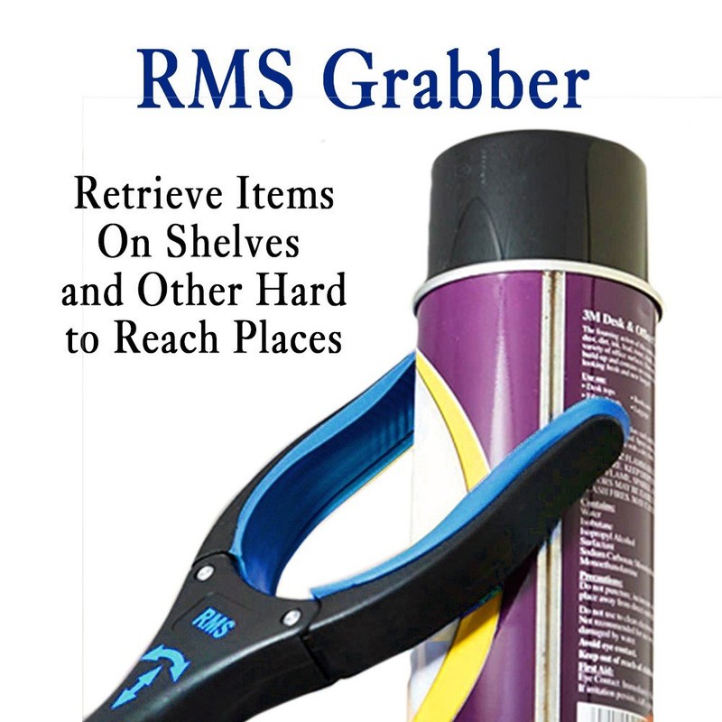 RMS 2-Pack 32 Inch Extra Long Grabber Reacher with Rotating
