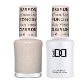 DND Match UV Gel + Nail Polish #859 Vintage Lace