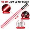 Glowing Toy Lightsaber for Kids’ Pretend Play – Telescopic LED