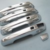 ZiWen Chrome Gloss Black Carbon Fiber Sport Door Handle Cover