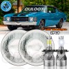 QULOOX For Chevy Chevelle SS 1971-1973 Pair 7" inch LED