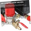 Tofficu 1 Set Air Compressor Control Valves Air Compressor Four-hole