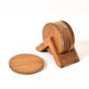 Home Meet Monteque Wooden Coaster Wood Coaster Set, Coaster SET