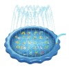 Tuybb Alfombrilla Tapete Agua Fuente Inflable Niños Juguete 170cm