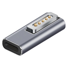 USB Type C Female to MagSafe2 Adapter Compatible with Magsafe2 Magnetic Charging 87W PD Charger for 2012-2015 MacBook Pro/Air