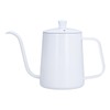 Coffee Kettle Stainless Steel Mini Portable White Thin Mouth Pour