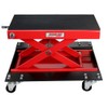 Extreme Max 5001.5059 Wide Motorcycle Scissor Jack with Dolly -