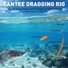 6Pcs Dragging Weights for Catfishing Trolling Drifting Dragging Sinkers Drag