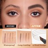 Ledeak Microblading Eyebrow Pen, 3D Magic Eyebrow Pencil with 4