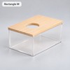 Transparent Hamster Sand Bath Box for Small Pets – Clear