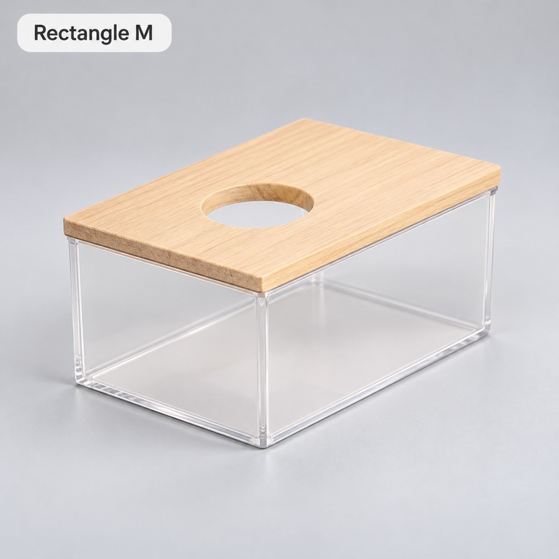 Transparent Hamster Sand Bath Box for Small Pets – Clear
