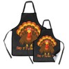 Kids Turkey Apron For Thanksgiving Adults 2 Pack Kitchen Chic