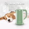 COOKTRON 1.7L Electric Kettle Quiet, Double Wall Hot Water Boiler