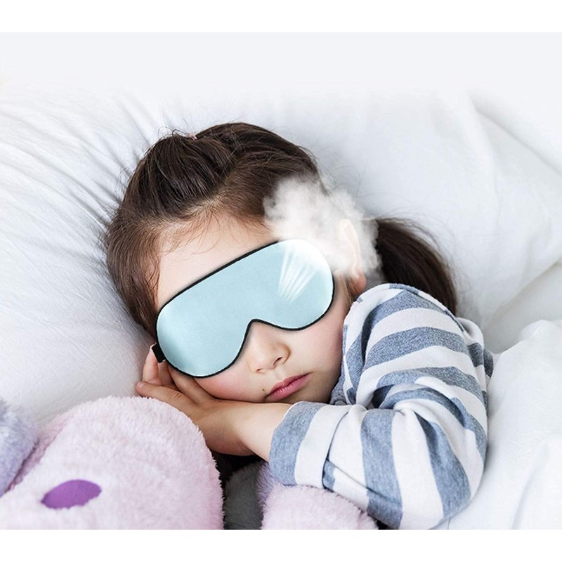 Natural Silk Kids Sleep Mask Eye Mask for Kids with