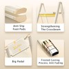 Frezon 3 Step Ladder, Folding Stool With 20CM Widened Pedal,