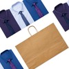 GSSUSA 16x6x12 Large Paper Bags with Handles 100Pcs, Gift Bags,