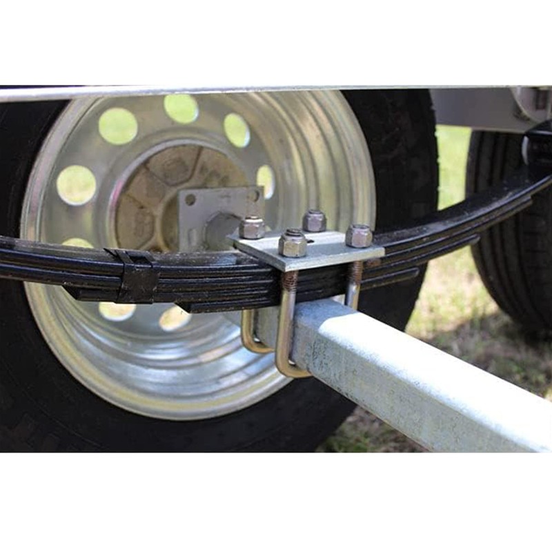 A.A Square U Bolts & Tie Plate Kit for 1-1/2"