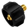 ANPTGHT QCC1 Propane Adapter Gas Regulator Valve Fitting with Nut