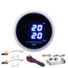 MOTOR METER RACING 52mm 2-1/16" Digital Dual Air Intake Intercooler