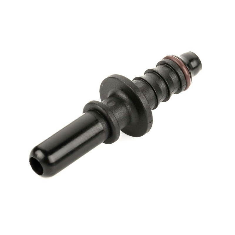 LST Quick coupling with counterpart set, fuel line, straight, smooth,