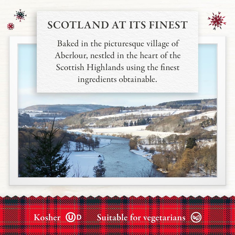 Walker's Shortbread Christmas Tree Shaped Mini Holiday Cookies, Pure Butter