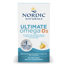 Omega 3 Dha 1280 Mg + D3 1000 Ui 60 Softgel Nordic Naturals