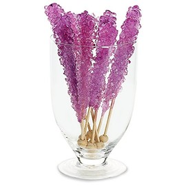 Grape Rock Candy Stick (1 count) Party Accessory