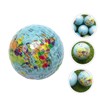 OHPHCALL Creative Earth Pattern Golf Practice Balls Durable Swing Training