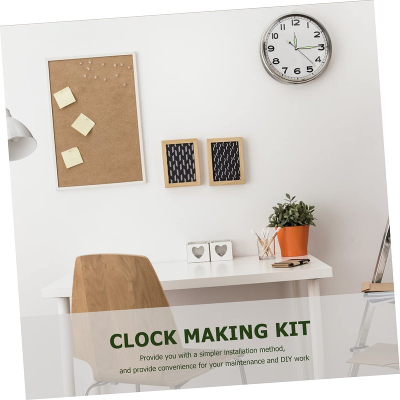 Gadpiparty 20 Sets DIY Clock Hands Replacement Kit Lightweight Wall