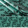Tischdecke abwaschbar Wachstuch Wachstuchtischdecke Rund 140cm Schnittkante Chika Grün Gartentischdecke