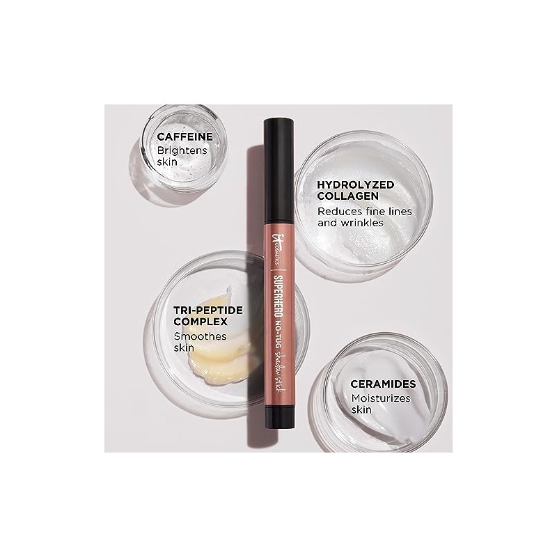 It Cosmetics Superhero No-Tug Waterproof Eyeshadow Stick, Sombras para Ojos