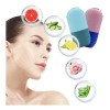 Rodillo Silicona Hielo Masaje Cuidado Facial Reutilizable