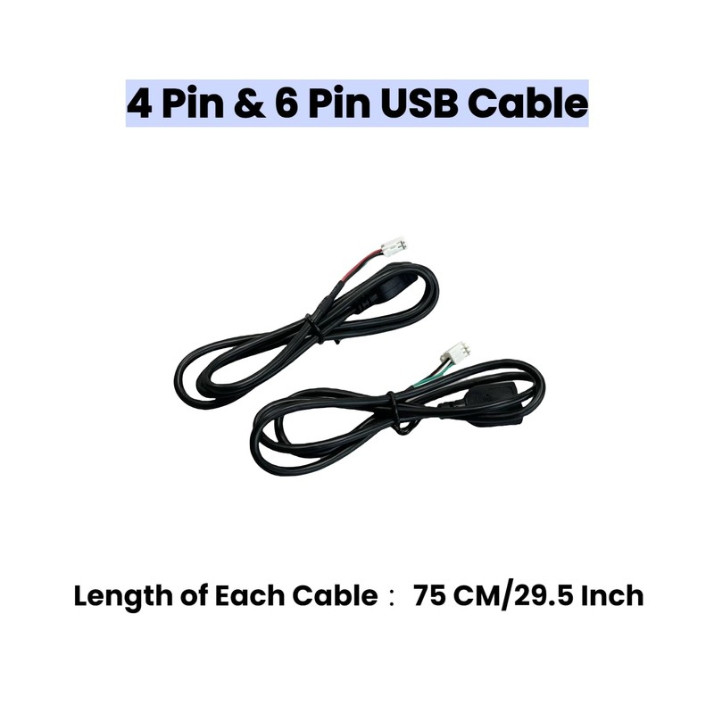 Epronic 4 Pin & 6 Pin Cable Adapter for Android