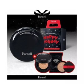 Panel PARNELL [홀리데이에디션] 시카마누 세럼쿠션 본품+리필+미니쿠션 기획세트 2022089 PARNELL [Holiday Edition] Cica Manou Serum Cushion Full Size + Refill + Mini Cushion Combo Set 2022089 [Project Set 19]