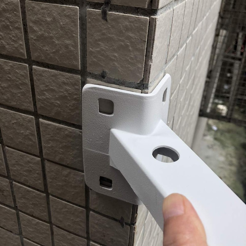 Rosebe Surveillance Security Camera, Housing Bracket, Mounting Bracket, Pole, Cylindrical,