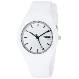 Gosasa Casual Simple Style Silicone Strap Women Men Sports Watches 30M Waterproof