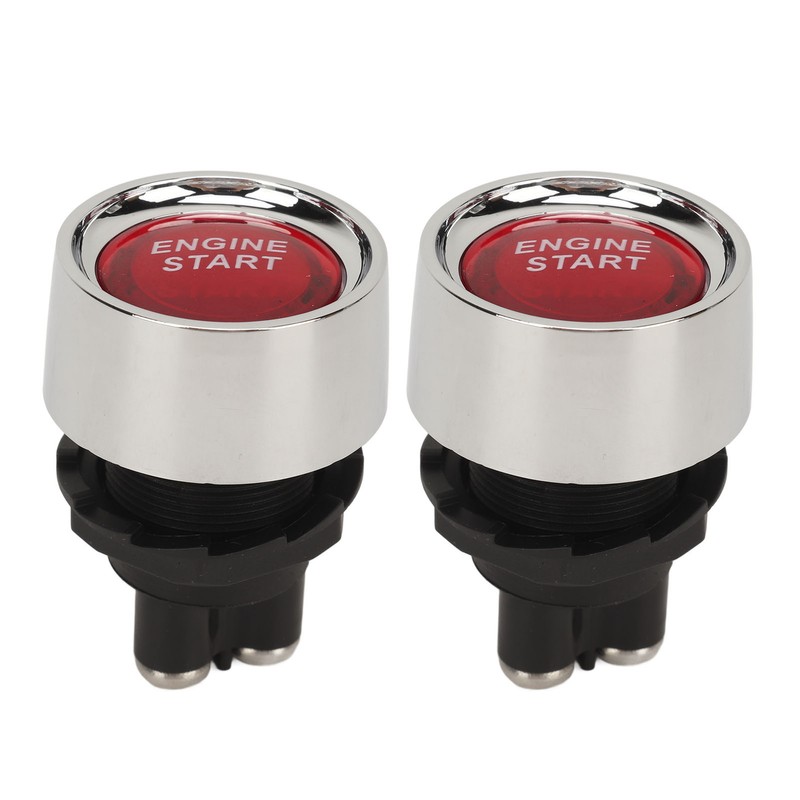 Engine Start Ignition Switch DC12V 50A Push Button Starter Switch