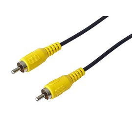 PremiumCord RCA Cable 10 m 1x RCA Male to 1x RCA Male Audio Video Connection Cable Black