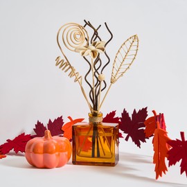 Garden Lavender Reed Diffuser - 6oz (180ml) Essential Oil Reed Diffuser Set with 10 Decorative Sticks, Long Lasting Fragrance for Home, Bathroom Bedroom Air freshener, Room, Shelf Decor