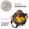 Larklitz Cute Funny Beaver Reusable Insulated Lunch Bag, 8.5in x