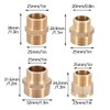 TopHomer 2Pcs Hex Reducing Nipple, DN20 3/4" Male Thread Pipe