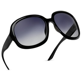 miyya Bug Eye Oversized Polarized Sunglasses Womens, Trendy Retro Sun Glasses for Women 2024, Oversized UV Protection Shades