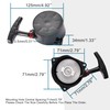 GOOFIT 35cc Tanaka Bladez TC-355 Pull Start Recoil Assembly Replacement
