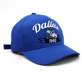 Sport Football Hat for Cowboys,for Men Women Sport Apparel Accessories,Adjustable Unisex Cotton Fans Baseball Cap