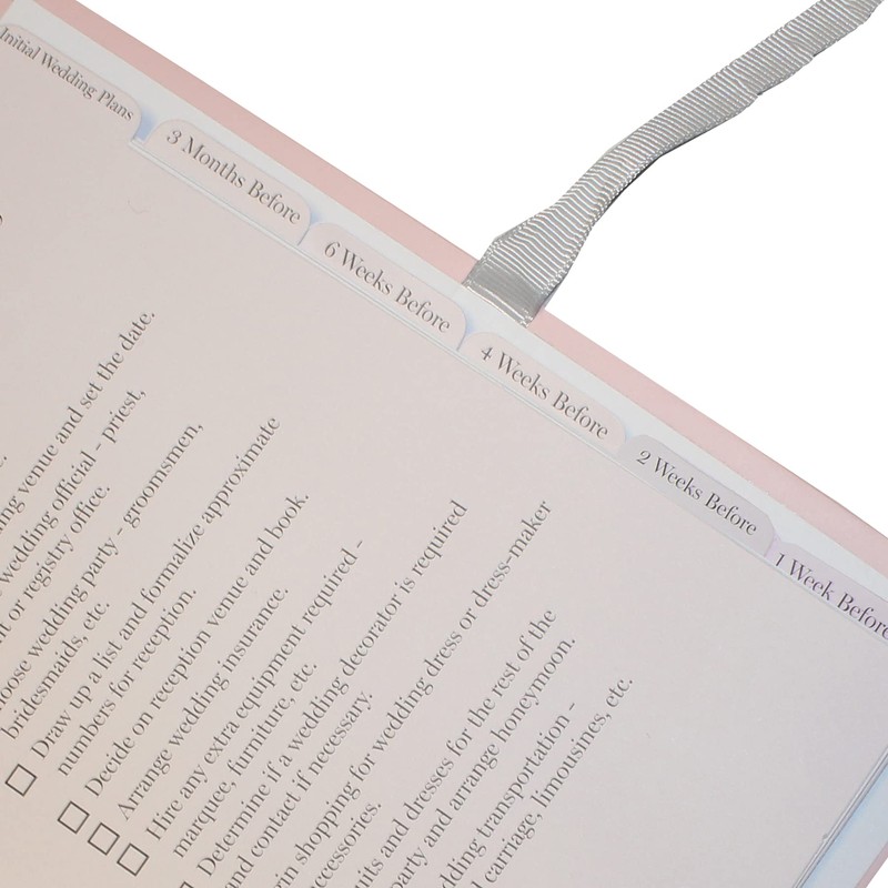 Wedding Planner Diary From Miss to Mrs! Organiser Book -