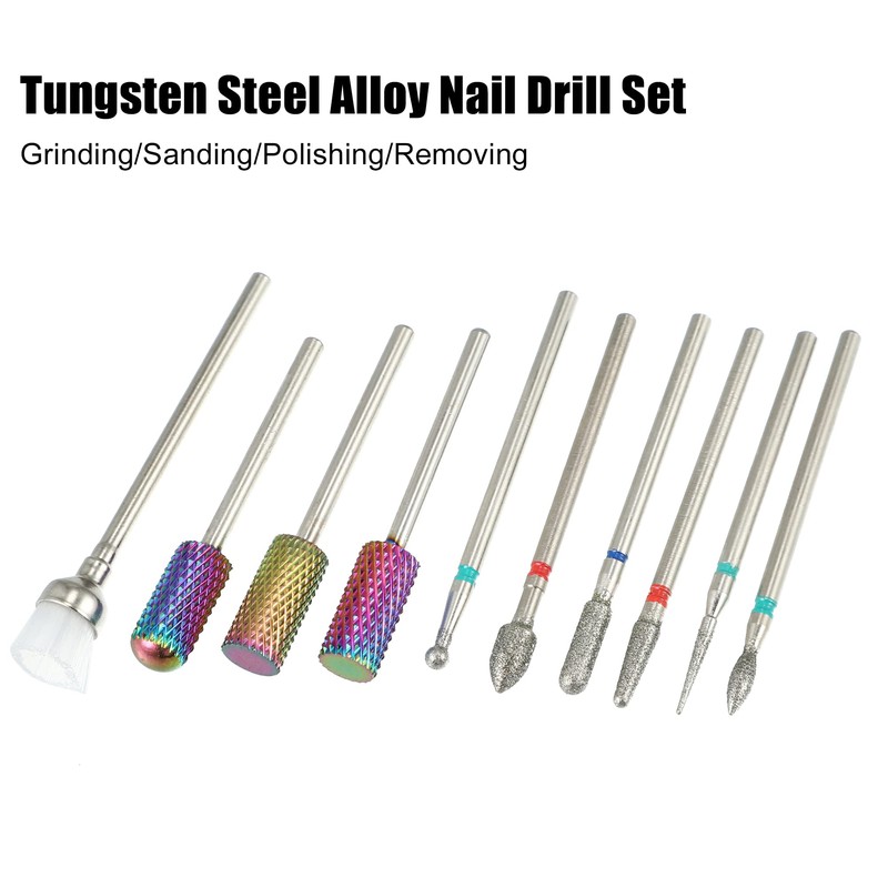 VOCOSTE Nail Drill Bit Set Drill Bit Set for Gel