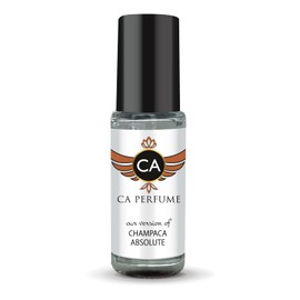 CA Perfume Impression of Tom F Champaca Absolute For Women & Men Replica Fragrance Body Oil Dupes Alcohol-Free Aromatherapy Sample Travel Size Concentrated Long Lasting Roll-On 0.14 Fl Oz/4ml-X1