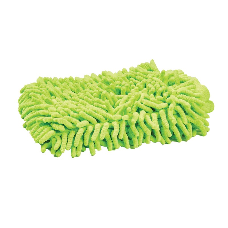 Roma Microfibre Wash Mitt: Blue